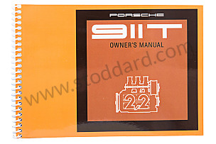 USER AND TECHNICAL MANUAL FOR YOUR VEHICLE IN ENGLISH 911 T 1971 WRITTEN IN ENGLISH (WKD462320)