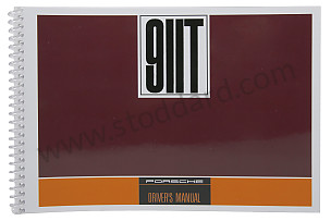 USER AND TECHNICAL MANUAL FOR YOUR VEHICLE IN ENGLISH 911 T 1968 WRITTEN IN ENGLISH (WKD461220)