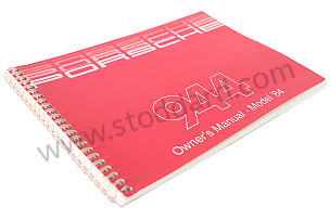 USER AND TECHNICAL MANUAL FOR YOUR VEHICLE IN ENGLISH 944 1984 WRITTEN IN ENGLISH (WKD472221)