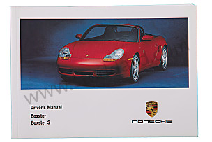 USER AND TECHNICAL MANUAL FOR YOUR VEHICLE IN ENGLISH BOXSTER BOXSTER S 2000 WRITTEN IN ENGLISH (WKD98602000)