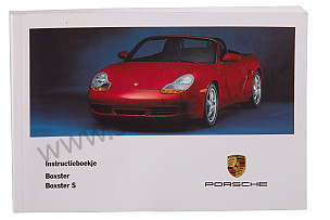 USER AND TECHNICAL MANUAL FOR YOUR VEHICLE IN DUTCH BOXSTER BOXSTER S 2002 WRITTEN IN DUTCH (WKD98609102)