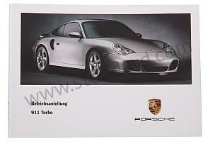 USER AND TECHNICAL MANUAL FOR YOUR VEHICLE IN GERMAN 911 TURBO 2002 WRITTEN IN GERMAN (WKD99621002)
