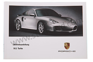 USER AND TECHNICAL MANUAL FOR YOUR VEHICLE IN GERMAN 911 TURBO 2003 WRITTEN IN GERMAN (WKD99621003)