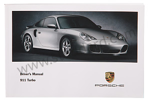 USER AND TECHNICAL MANUAL FOR YOUR VEHICLE IN ENGLISH 911 TURBO 2001 WRITTEN IN ENGLISH (WKD99622001)