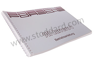 USER AND TECHNICAL MANUAL FOR YOUR VEHICLE IN GERMAN 964 1989 WRITTEN IN GERMAN (WKD96401089)