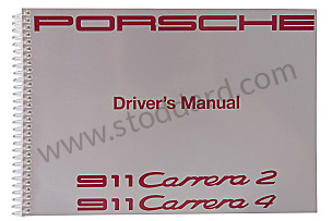 USER AND TECHNICAL MANUAL FOR YOUR VEHICLE IN ENGLISH 911 1991 WRITTEN IN ENGLISH (WKD96402091)