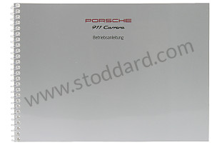 USER AND TECHNICAL MANUAL FOR YOUR VEHICLE IN GERMAN 911 CARRERA 911 TURBO 1994 WRITTEN IN GERMAN (WKD99301094)