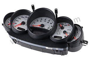 INSTRUMENT CLUSTER Left-hand drive / rally black / rally black (70C) / OPTION: INSTRUMENT DIAL PAINTED/ALUMINIUM LOOK FINISH (Option code: IX71) (9966419817670C)