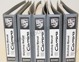 Factory Workshop Manual For 911 Carrera 1984-1989. Volumes 1-5 WRITTEN IN ENGLISH (WKD482020)
