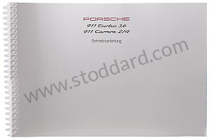 USER AND TECHNICAL MANUAL FOR YOUR VEHICLE IN GERMAN 911 1993 WRITTEN IN GERMAN (WKD96401093)