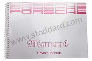 USER AND TECHNICAL MANUAL FOR YOUR VEHICLE IN ENGLISH 964 1989 WRITTEN IN ENGLISH (WKD96402089)