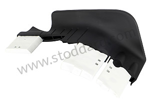 COVER black / black (01C) / RIGHT / OPTION: WITHOUT AEROKIT (Option code: I2D0), OPTION: ADDITIONAL BODY COVERS STONE GUARDS TYPE 3 (Option code: I6ES) (9555596980001C)