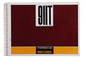 USER AND TECHNICAL MANUAL FOR YOUR VEHICLE IN FRENCH 911 T 1969 INSCRIPTION IN FRENCH (WKD461330)