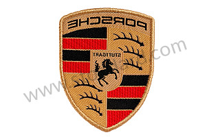 SEW ON BADGE, CREST 53 x 65 MM (WAP10706714)
