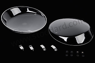 KIT OF TWO TRANSPARENT HEADLIGHT PROTECTORS  (99A000087313)