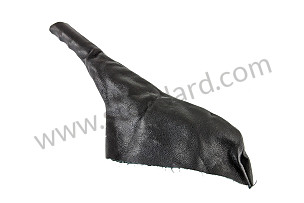 LEATHER TRIM FOR HANDBRAKE LEVER AND HANDLE (FOR ASSEMBLY WITH LEVER ON THE RIGHT-HAND SIDE) BLACK / BLACK (99A000087448)