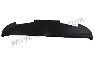 DASHBOARD COVERING WITHOUT SPEAKER + WITH FRONT AIR DUCT INSTRUMENT PANEL REPAIR OVERLAP / BLACK / BLACK (99A000087461)