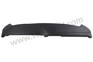 INSTRUMENT PANEL FACING Left-hand drive / INSTRUMENT PANEL REPAIR OVERLAP / BLACK / BLACK (99A000087462)