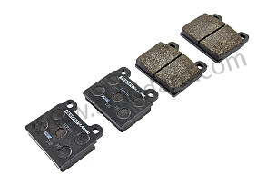 FERODO 2500 SPORTS FRONT BRAKE PADS SET OF 4 (99A000087495)