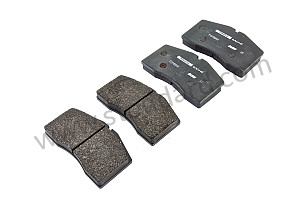 FERODO 2500 SPORTS FRONT BRAKE PADS SET OF 4 (99A000087516)