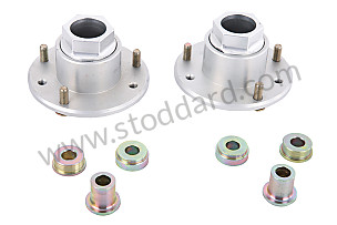 PAIR OF UNIBAL REAR SUSPENSION BEARINGS PAIR (AP87581)