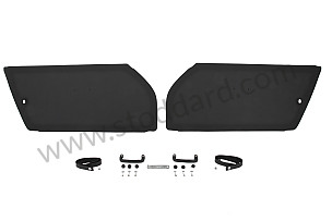 PAIR OF RS73 LEATHER DOOR PANELS COMPLETE KIT (99A000087669)