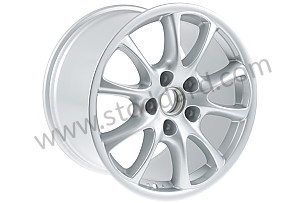 DISC WHEEL 11 J X 18 MM / REAR (99636214204)