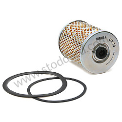Genuine Porsche Oil Filter
Can use: NLA07828 Mahle brand Original Mounting / montage origine (PCG546078A)