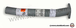 Exhaust Connecting Tube Upper Left For 356 Four Cam Carrera UPPER LEFT (58711102700)