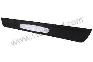 SCUFF PLATE black / black (A03) (98655130301A03)