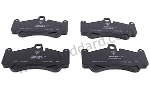 SET OF BRAKE PADS OPTION: CERAMIC BRAKE (Option code: M450) (98035193900)
