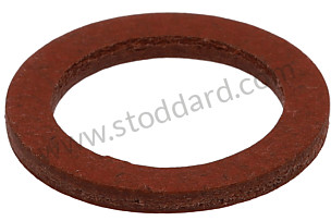 9mm X 13mm Red Fiber Washer Under Pump Jet .Solex 40p11 Carbs.  (61610093700)