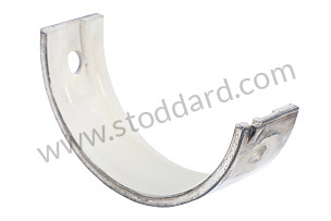 Main Bearing Shell Half, Alloy, Standard Case / Third .75mm Crank 356 S90, C, Sc, 912.  (61610113265)