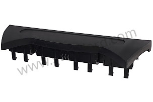 TRIM FOR SWITCH black / black (01C) / OPTION: SPECIAL "50TH ANNIVERSARY SPYDER" MODEL (Option code: M091), OPTION: CENTER CONSOLE FRONT (Option code: M581) (9865523350201C)