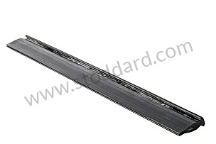 Lateral Plate Engine Compartment Seal For European Spec 356B And 356C.  (61610689700)