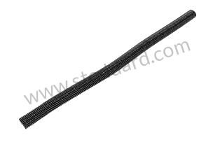 Pre-Heat Hot Air Hose 20mm X 475 356B T6, 356C With European Heater System WITH EXHAUST ASSEMBLY, SECOND VERSION, EUROPEAN TYPE / diam&egrave;tre int&eacute;rieur 20 MM (61610779100)