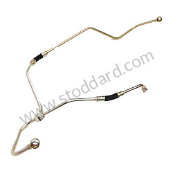 Fuel Pump To Zenith Carburetor Fuel Line W/ Banjo Fitting For Early 356 Fuel Pump  (61610805503)