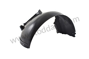 WHEEL-HOUSING LINER FRONT LEFT PART TOWARDS REAR (99750420300)