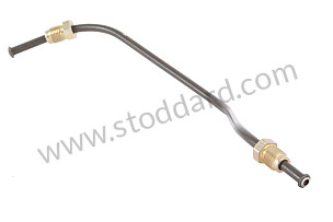 Brake Hard Steel Line, Left Front For 356A, 356B FRONT LEFT (64442313)