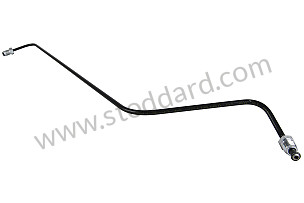 Brake Hard Steel Line, Front Right For 356A, 356B And 356C FRONT RIGHT (64442314)
