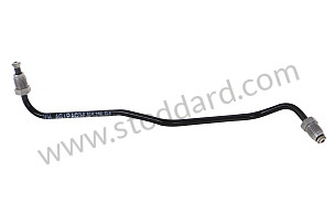 BRAKE LINE FRONT RIGHT / OPTION: FRONT DISC BRAKE DISC DIAMETER 19 INCHES  (368MM) BRAKE CALLIPER PAINTED RED (Option code: I1LH), OPTION: ENGINE WITH INCREASED POWER 540HP (Option code: IE81) (95535558250)