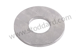 Wheel Bearing Thrust Washer For Late Spindle. 356A 356B 18mm X 43mm Zinc  (64434166700)