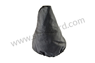 LEATHER GAITER FOR GEAR LEVER BLACK / BLACK (99A000098219)