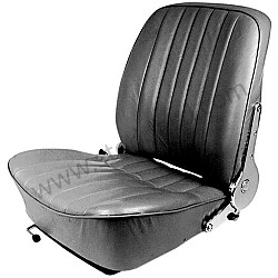 IMITATION LEATHER SEAT COVER BLACK / BLACK / RIGHT (99A000098227)