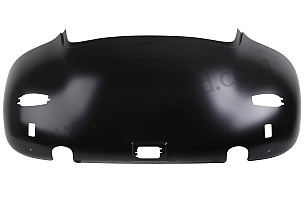 Full Tail Center Panel for 356B T6 and 356C Cabriolet. Factory Fit, Finish and E-Coat  (NLA50308126)