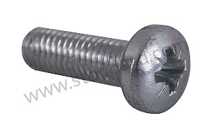 Screw 5x16 For Rear Bumper Assembly 911 1984-89  (N10081801)