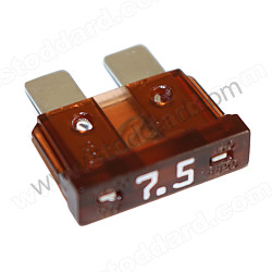 Blade-Style Fuse, Brown, 7.5 Amp Left-hand drive / 7.5 AMPERE (N0171314)