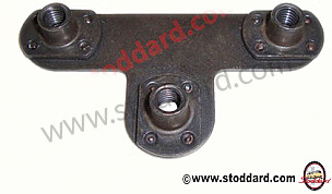 Threaded Door Striker Plate For 356A T2, 356B, And 356C 3 HOLES (64453171001)