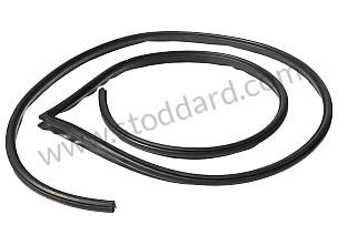 Coupe Door Seal On Body, Right For 356 RIGHT (64453192400)