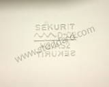 644 542 101 11 - Door Glass, Tinted, Left Or Right For 356B 356C Coupe. With  Small Sekurit Markings